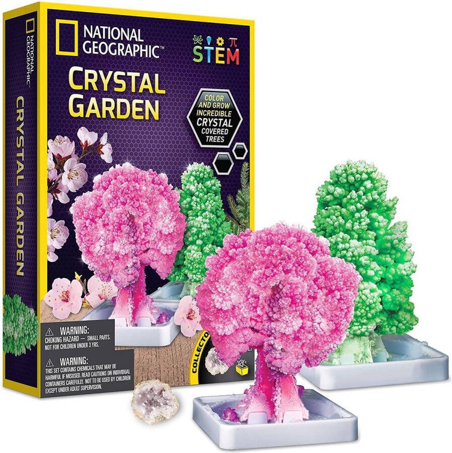 National Geographic Crystal Garden Trees Experimenteerset