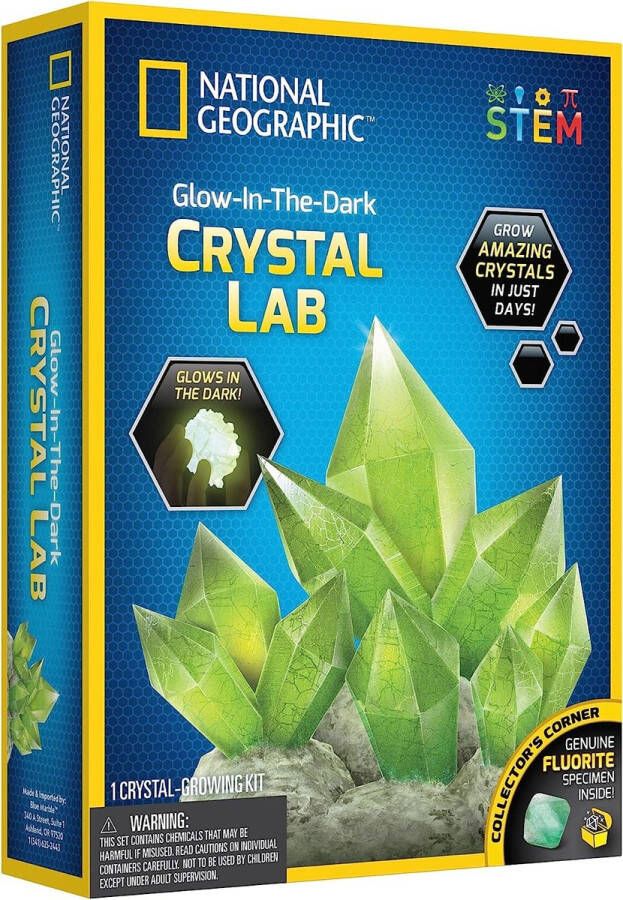 National Geographic Crystal Growing Lab Assortiment