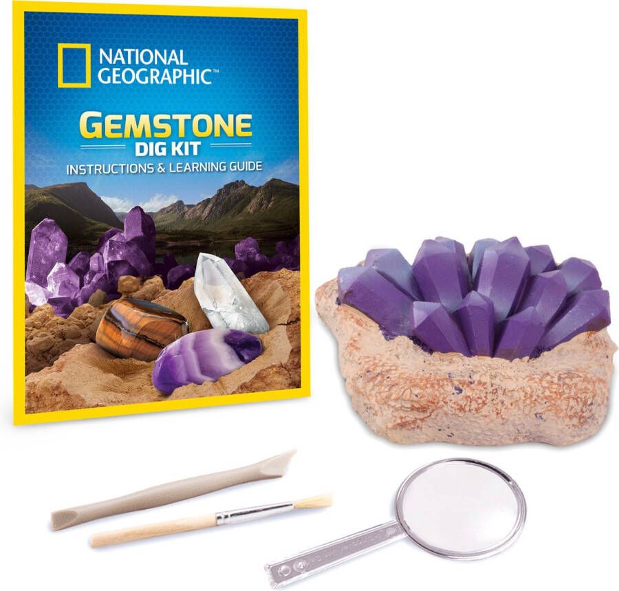 National Geographic Edelstenen (Gemstone Dig Kit)