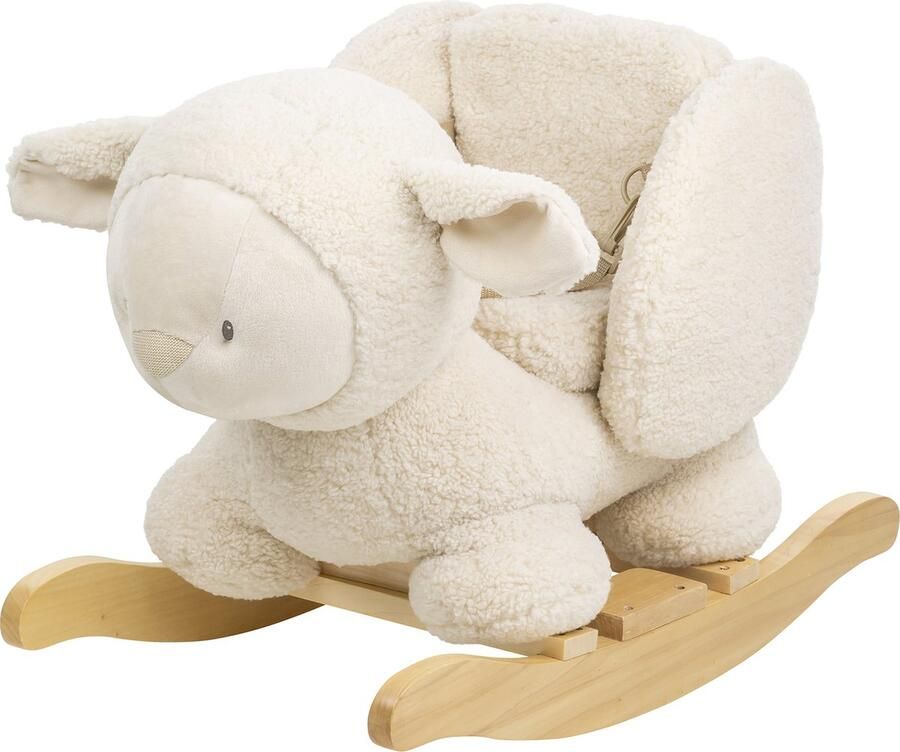 Nattou schaap Teddy schommelpaard Hobbelpaard 59 cm Ecru