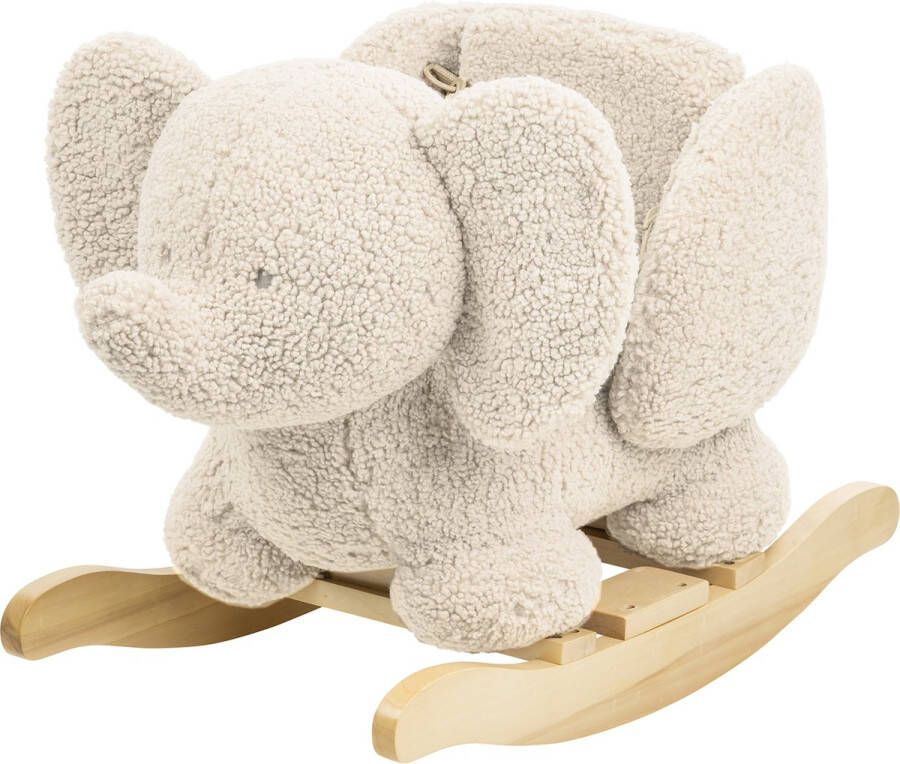 Nattou olifant Teddy schommelpaard Hobbelpaard 59 cm Ecru