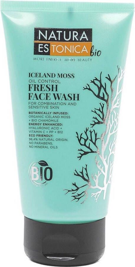 Natura Estonica Iceland Moss Oil Control Fresh Face Wash 150ml