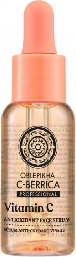 Natura Siberica Antioxidant gezichtsserum vitamine C retinol duindoorn olie 30ml