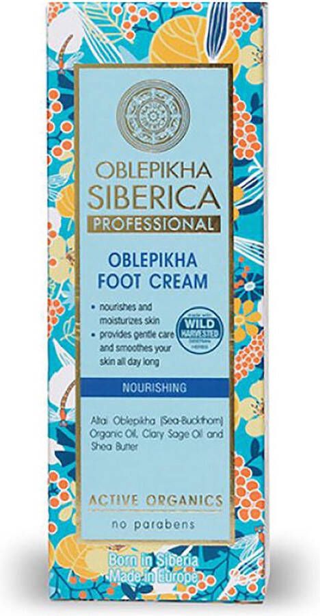 Natura Siberica Professional Oblepikha Foot Cream Buckthorn Cream Up To 75Ml