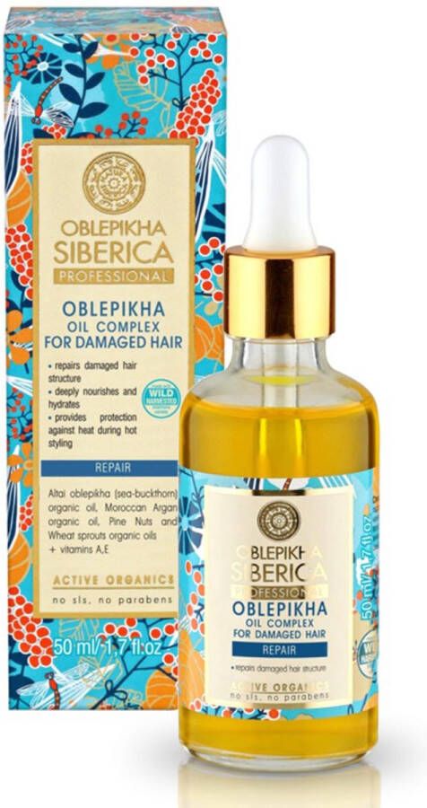 Natura Siberica Oblepikha Oil Complex Repair ( for Damaged Hair ) 50 ml