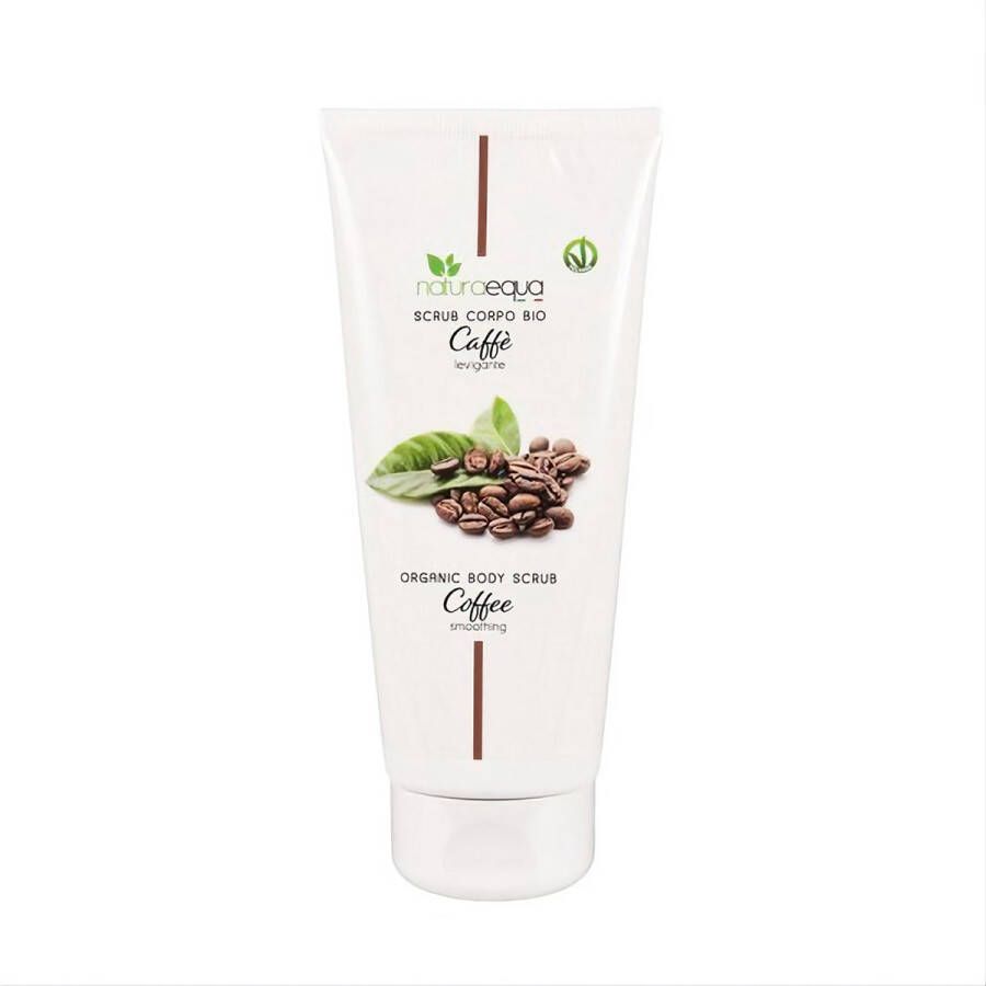 Naturaequa 6Sensi Organic Body Scrub Koffie Vegan 200 ml