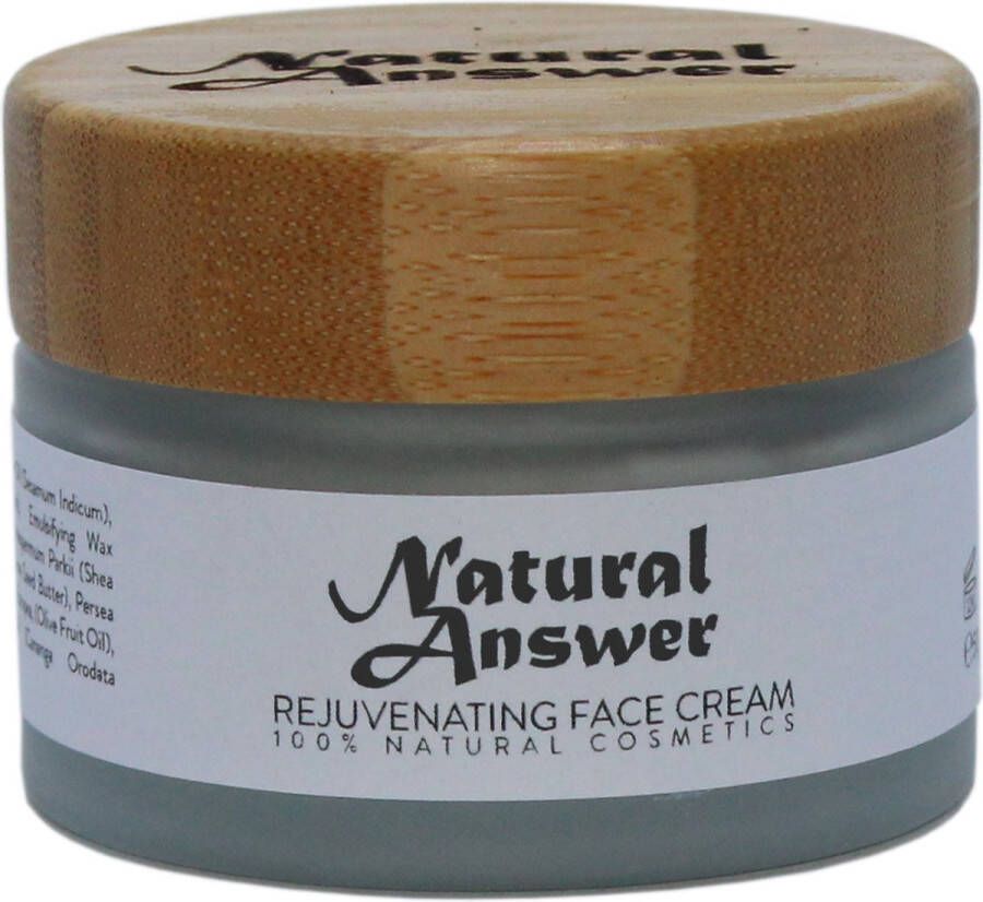 Natural Answer Rejuvenating Face Cream 100% Natuurlijke Gezichtscrème voor Vrouwen