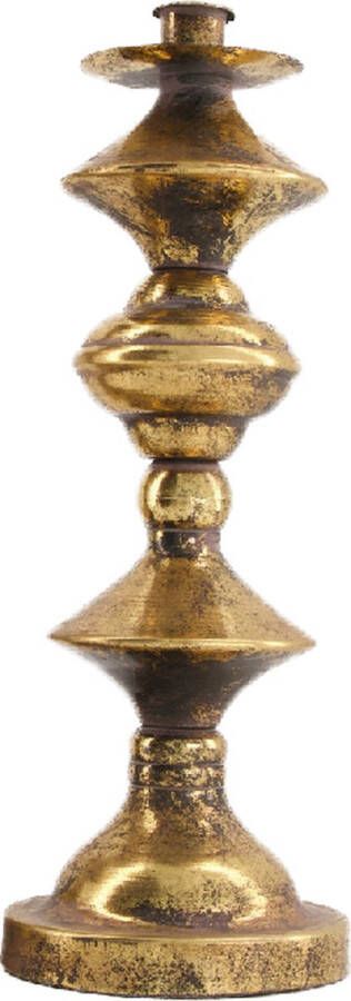 Natural Collections Kaarshouder Marokko Gold ↑33 cm ⌀12 cm goud metaal