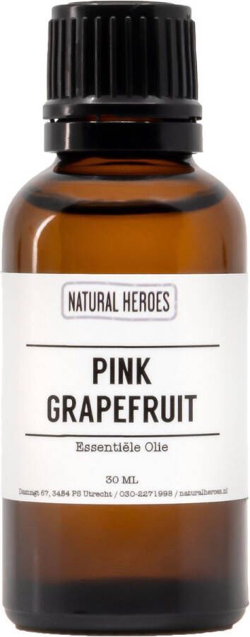 Natural Heroes Pink Grapefruit Etherische Olie 30 ml