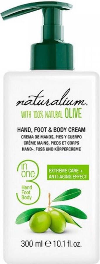 Naturalium Hand Foot & Body Cream with Olive Oil (L)