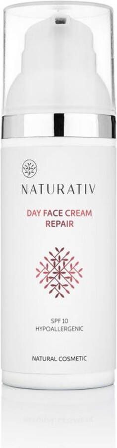 Naturativ Dag gezichtscrème Repair 40+ SPF10 50ml