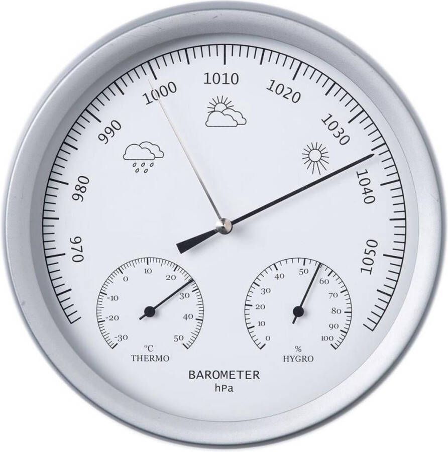 Nature 3-in-1 Barometer met thermometer en hygrometer 20 cm 6080081