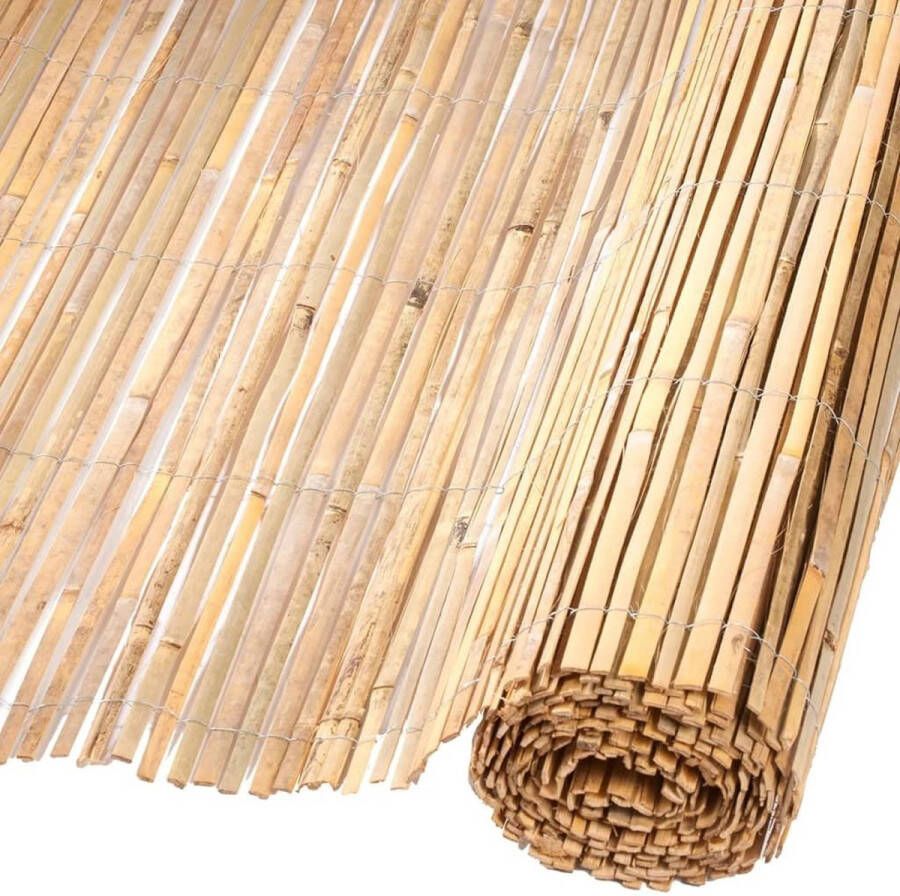 Nature Gespleten bamboemat Calama 1.50 x 5 meter
