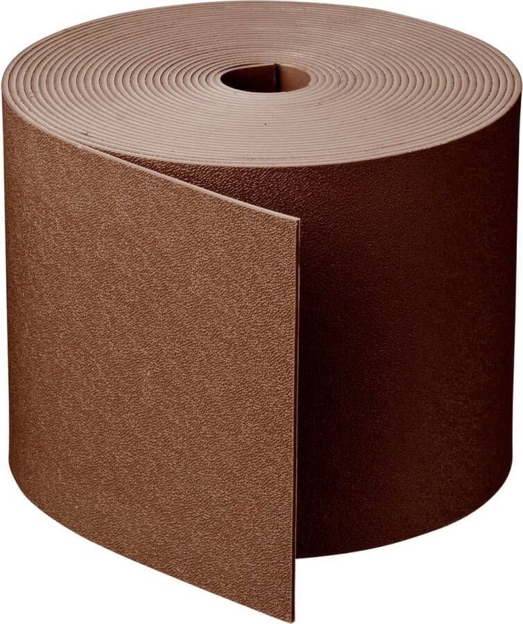 Nature Borderrand op rol Taupe 15cm x 10m 3mm dik flexibel