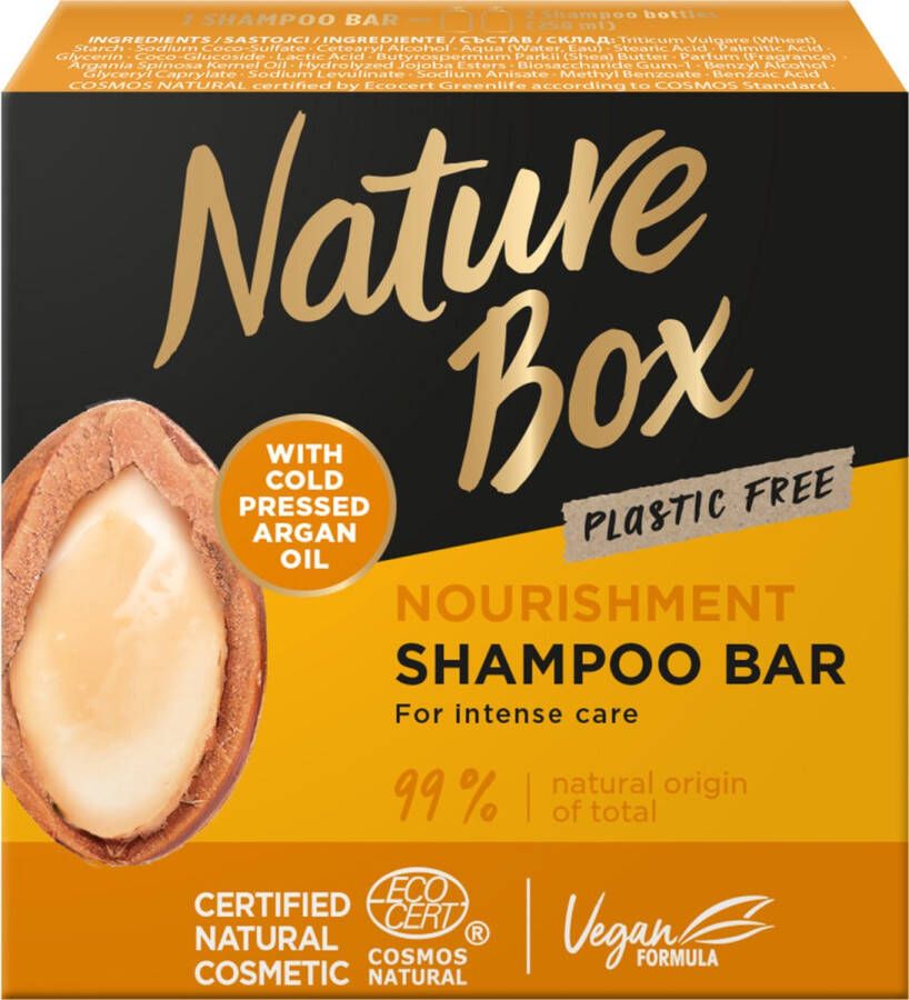 Nature Box Argan Oil Nourishment Shampoo Bar