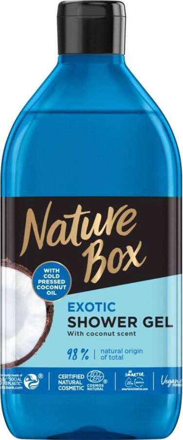 Nature Box Natural Shower Gel Coconut Oil (Shower Gel) 385 ml 385ml