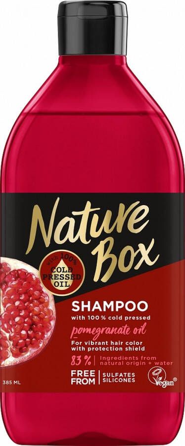 Nature Box Shampoo 385ml Pomegranate