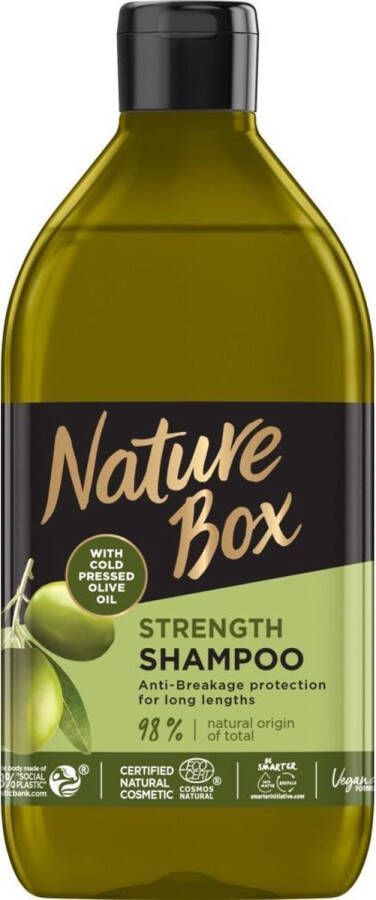 Nature Box Olive Strength Shampoo 385 ml