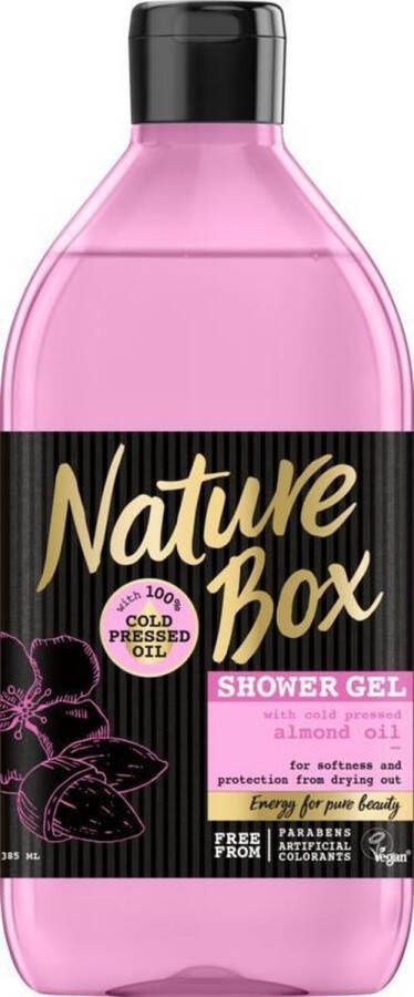 Nature Box Shower Gel Almond Sensitive Skin x1