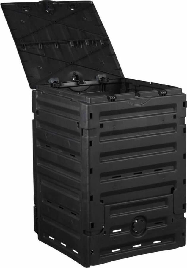 Nature Compostsilo – H60 x 60 x 90cm zwart 300L