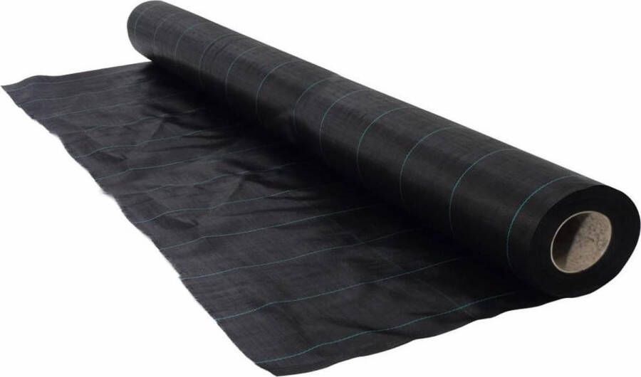 Nature Gronddoek 2 1 x 25m 100 g m² zwart anti-worteldoek