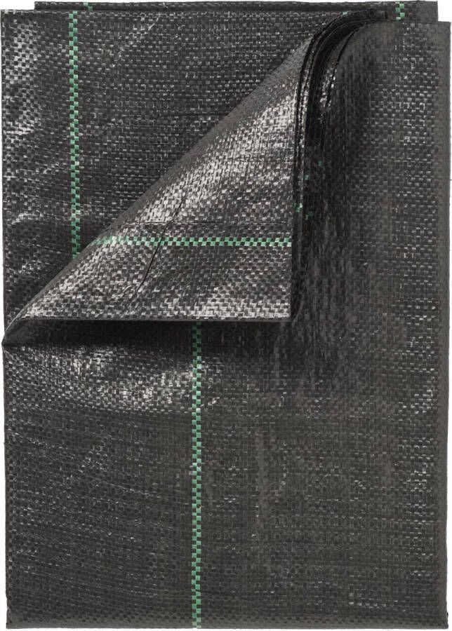 Nature worteldoek zwart 100 g m² (Afmetingen: 1000×100 cm)