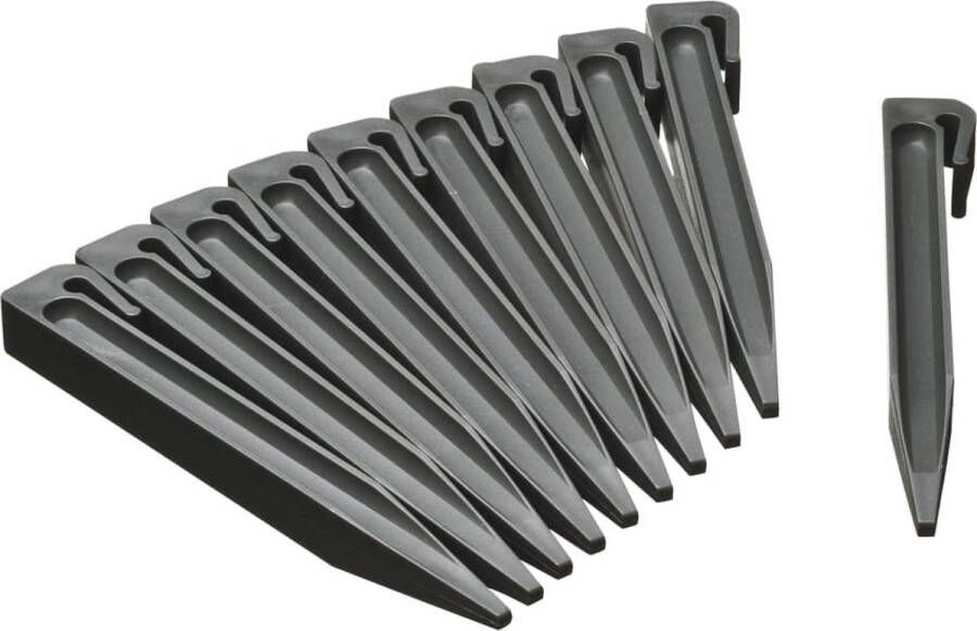Nature Grondpennen (10 st.) H19 5cm Grijs voor borderranden - Foto 2