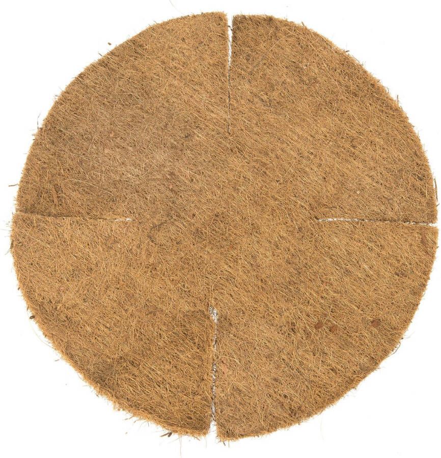 Nature Inlegvel kokos voor hanging basket 25 cm kokosinleggers plantenbak van kokos