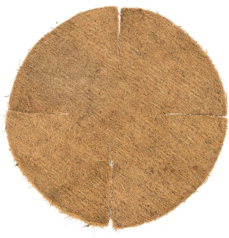 Nature Inlegvel kokos voor hanging basket 35 cm kokosinleggers plantenbak van kokos