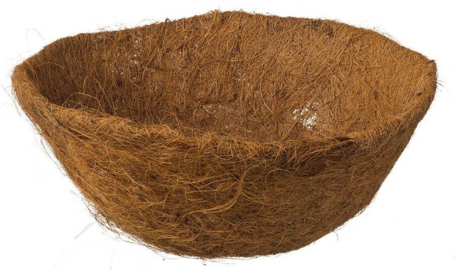Nature Voorgevormde Kokosinlegger Voor Hanging Basket Met Waterkering Ø30 Cm