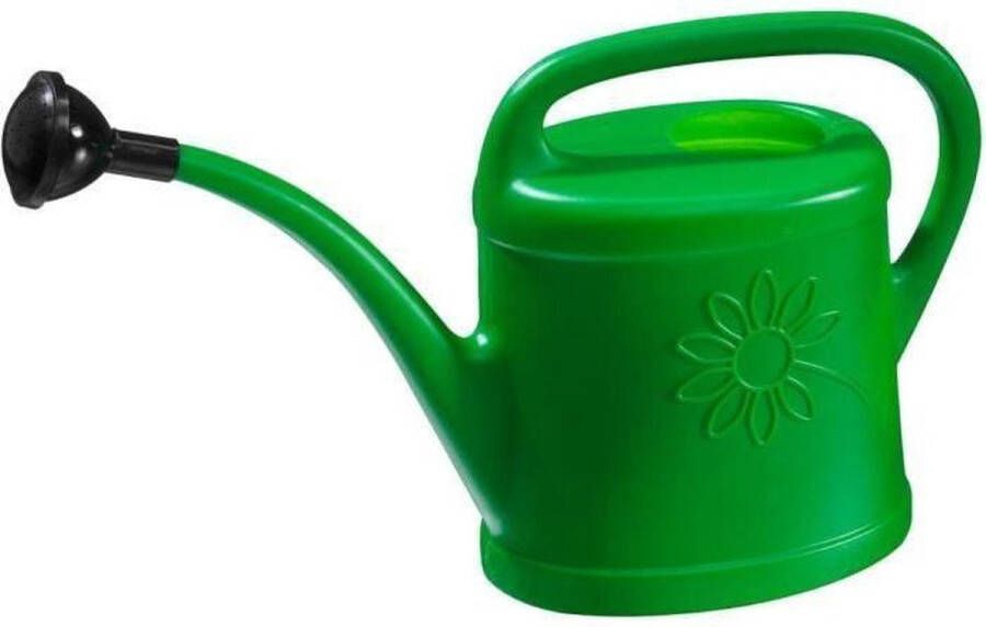 Nature Gieter 14L Kunststof groen met broeskop sproeikop tuinplanten gieter
