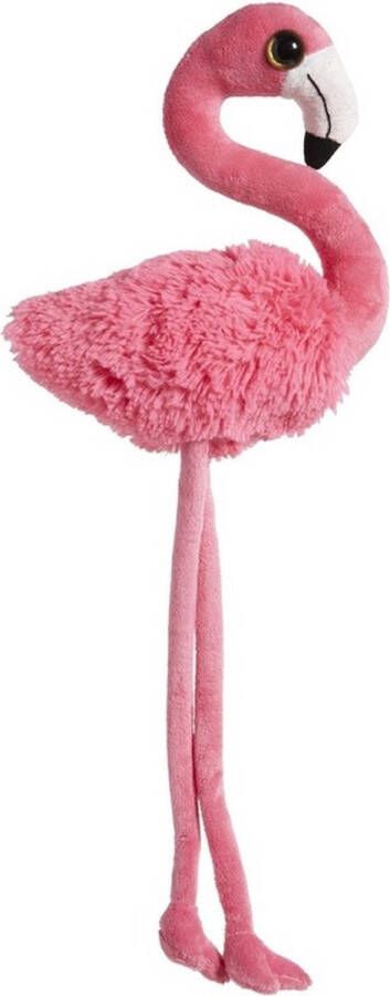 Nature planet Grote roze pluche flamingo knuffel 65 cm