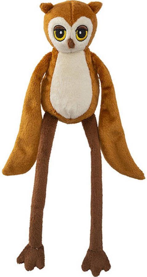 Nature Planet Pluche dieren knuffels Uil van 33 cm Vogel knuffels
