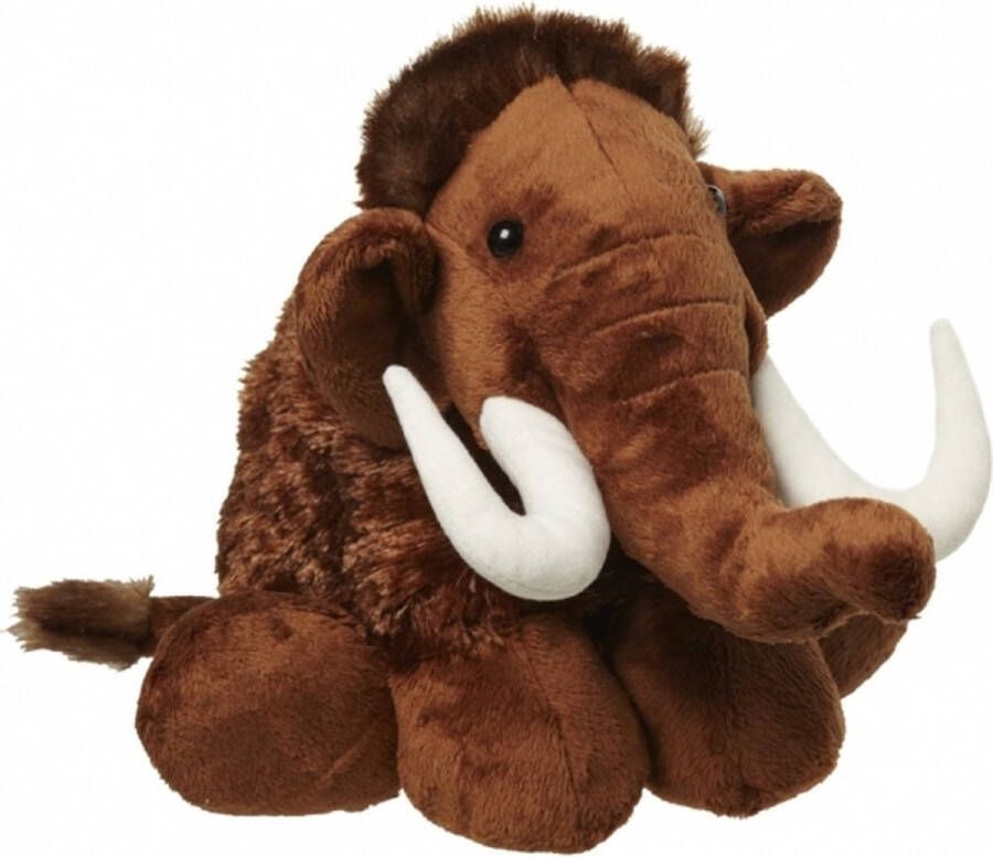 Nature Planet Mammoet olifanten knuffel 26 cm Knuffeldier