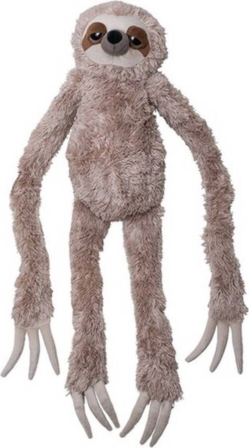 Nature planet Pluche bruine luiaard knuffel 100 cm Sloth bosdieren knuffels Speelgoed voor kinderen