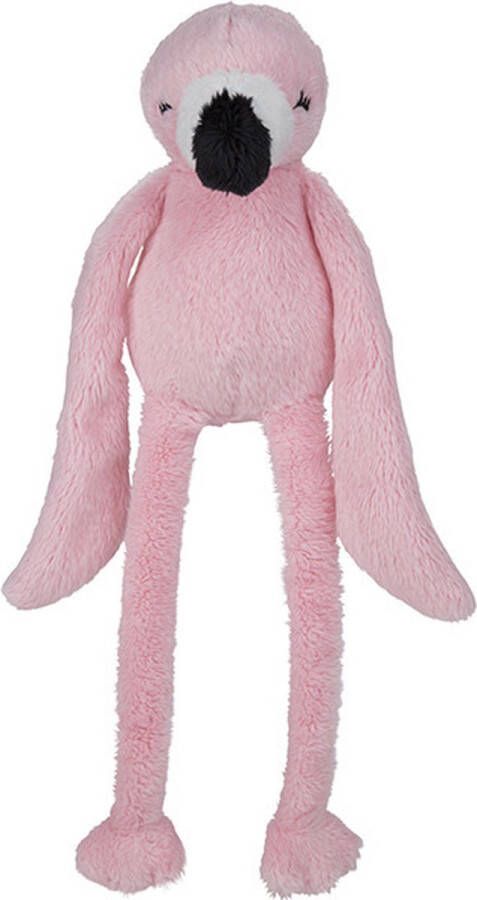 Nature planet Pluche dieren knuffel Flamingo van 33 cm Knuffeldieren speelgoed (100% Oeko-tex gecertificeerd