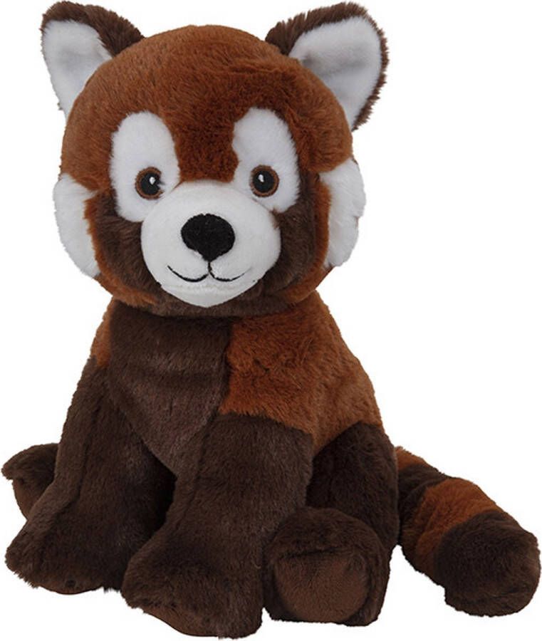 Nature planet Pluche dieren knuffels Rode panda van 25 cm Knuffeldieren speelgoed