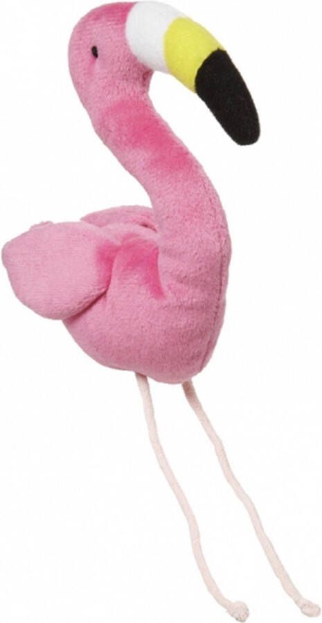 Nature planet Pluche flamingo knuffeltje 10 cm