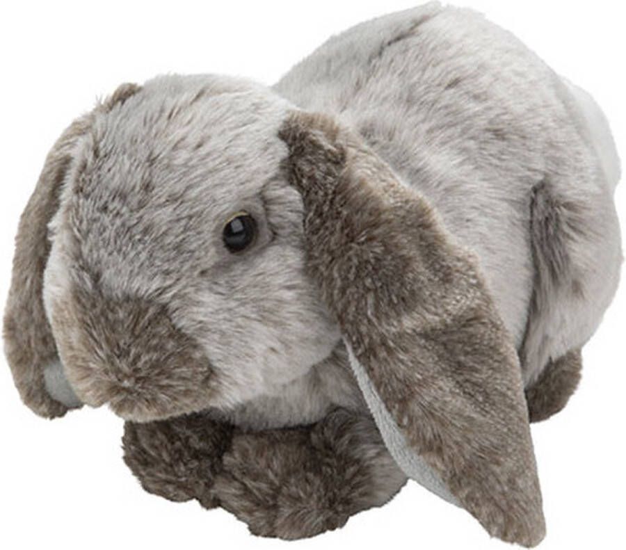 Nature planet Pluche hangoor konijn grijs knuffel van 28 cm Dieren speelgoed knuffels cadeau Konijnen Knuffeldieren beesten