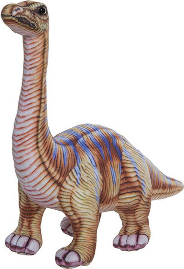 Nature planet Pluche knuffel dinosaurus Apatosaurus van 30 cm Dino speelgoed knuffeldieren