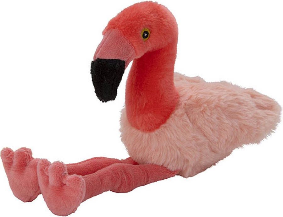 Nature planet Pluche knuffel flamingo vogel van 26 cm Speelgoed knuffeldieren
