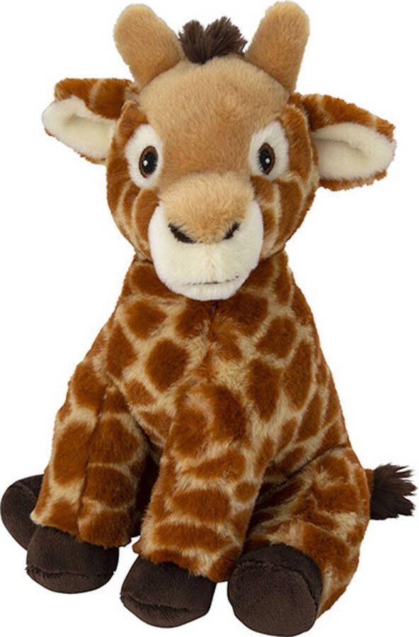 Nature planet Pluche knuffel giraffe van 28 cm Speelgoed knuffeldieren