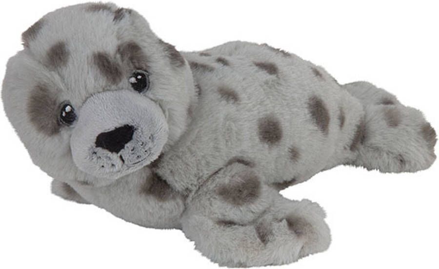 Nature planet Pluche knuffel grijze zeehond van 24 cm Speelgoed knuffeldieren zeehonden