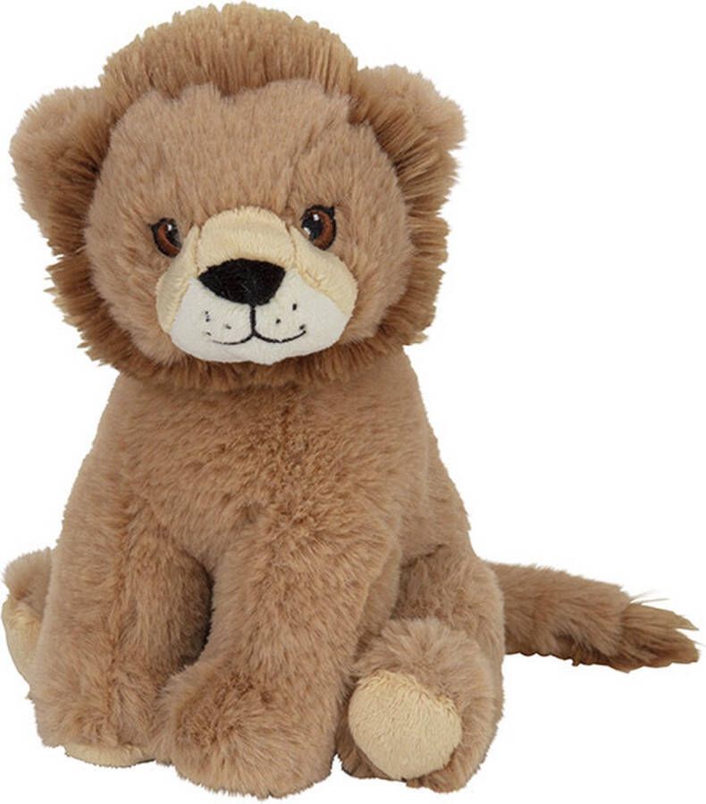 Nature planet Pluche knuffel leeuw van 19 cm Speelgoed knuffeldieren leeuwen