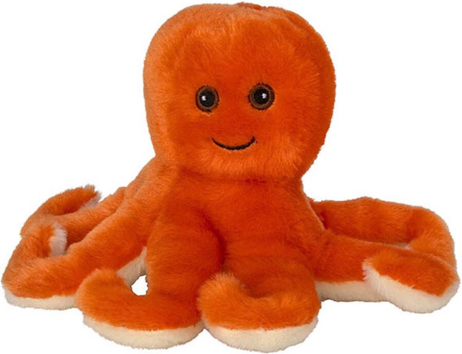 Nature planet Pluche knuffel octopus inktvis van 18 cm Speelgoed knuffeldieren inktvissen