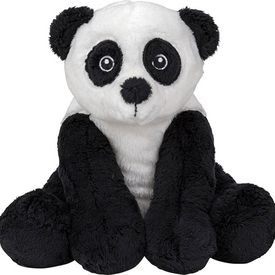 Nature planet Pluche knuffel panda beer van 19 cm Speelgoed knuffeldieren pandas