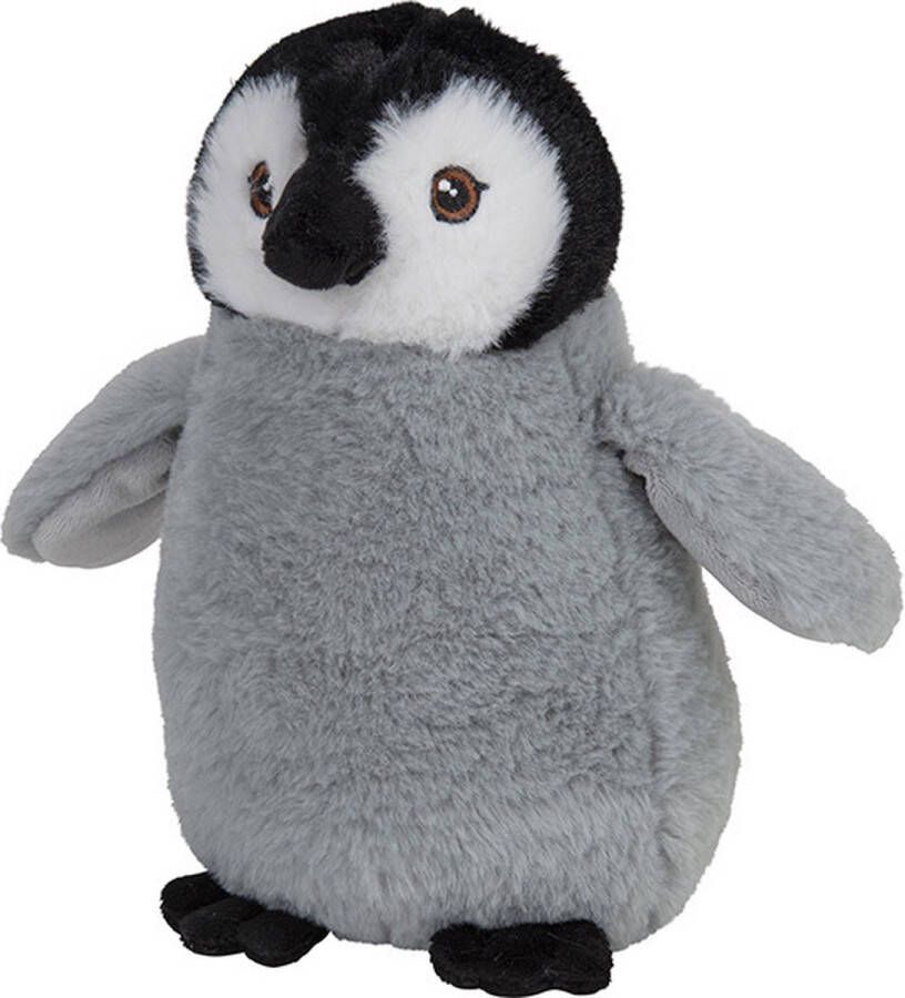 Nature planet pluche knuffel pinguin kuiken jong 21 cm dieren knuffels koningspinguins