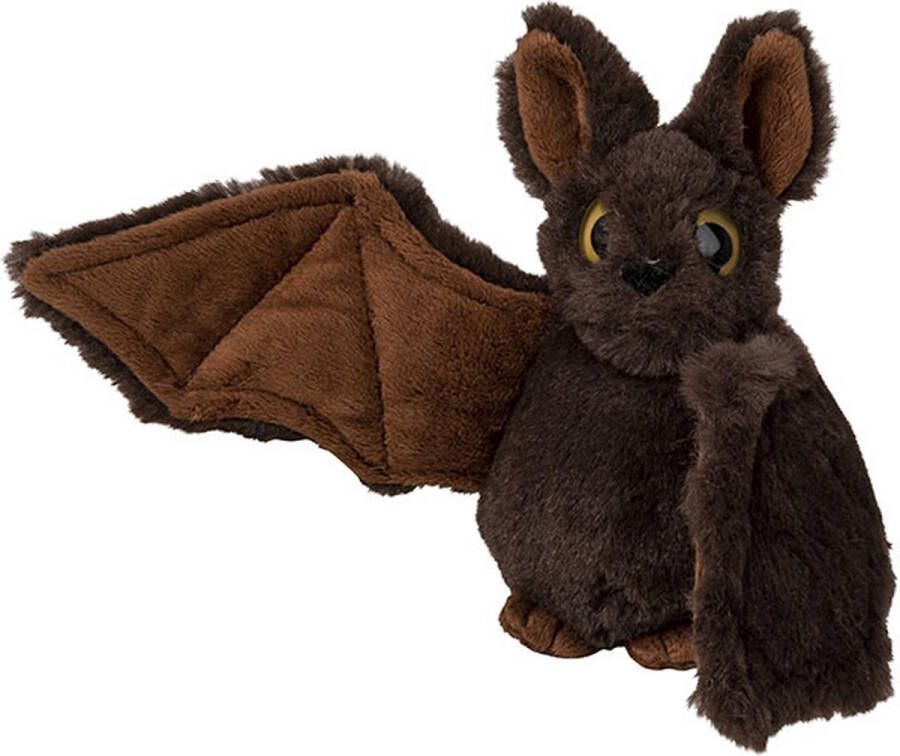 Nature planet Pluche Vleermuis knuffeldier van 15 cm Speelgoed dieren knuffels cadeau voor kinderen