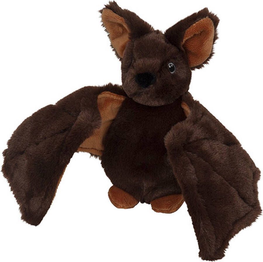 Nature planet Pluche knuffel vleermuis van 21 cm Speelgoed knuffeldieren vleermuizen