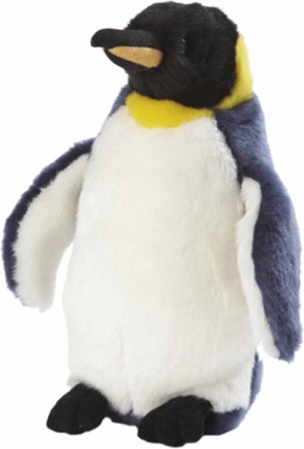 Nature Planet Koningspinguin zwart wit 28 cm pluche dieren knuffels Pinguins Vogel knuffels